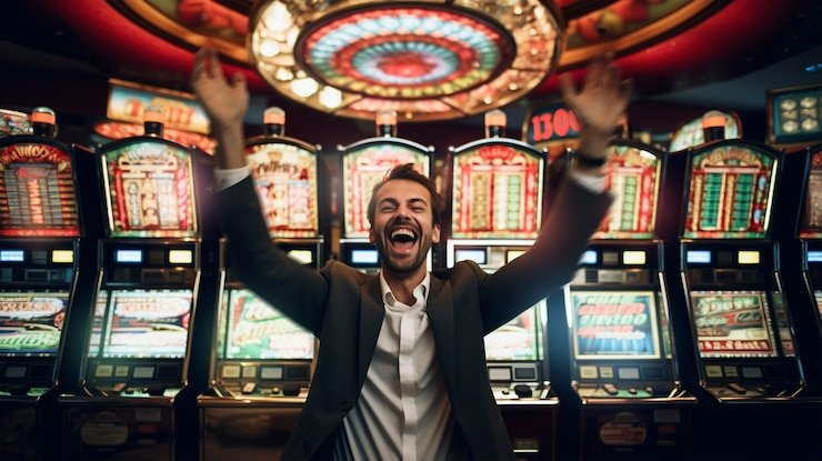 Visual ledakan slot bertema legenda